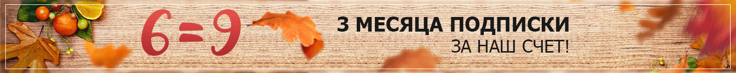 3 месяца за наш счёт!